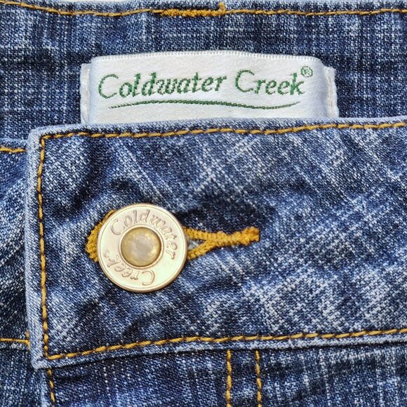 Coldwater Creek Natural Waist 5-Pocket Medium Wash  Straight Leg Jeans S… - Picture 3 of 10